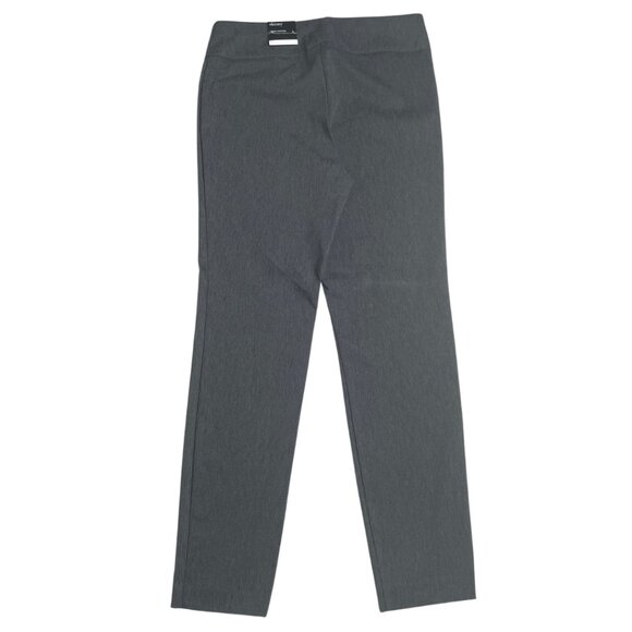 NWT Macy's Alfani Dark Heather Grey Skinny Dress Pant Tummy Control Trouser, 6 - Picture 6 of 10